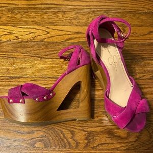 Jessica Simpson wedges